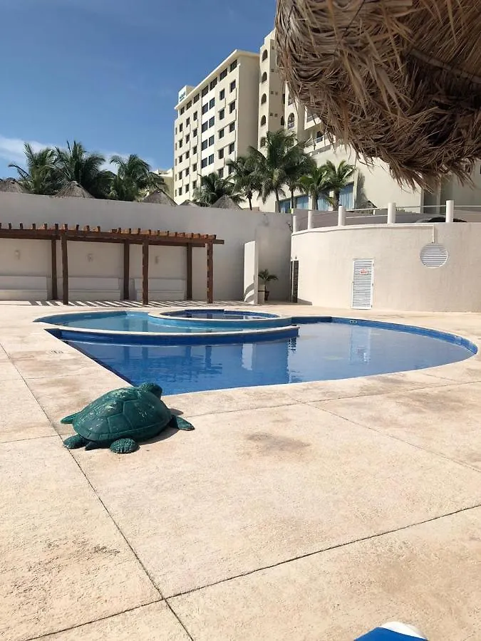 Amazing Caribbean Ocean View At Villas Marlin In Cancun Mexico