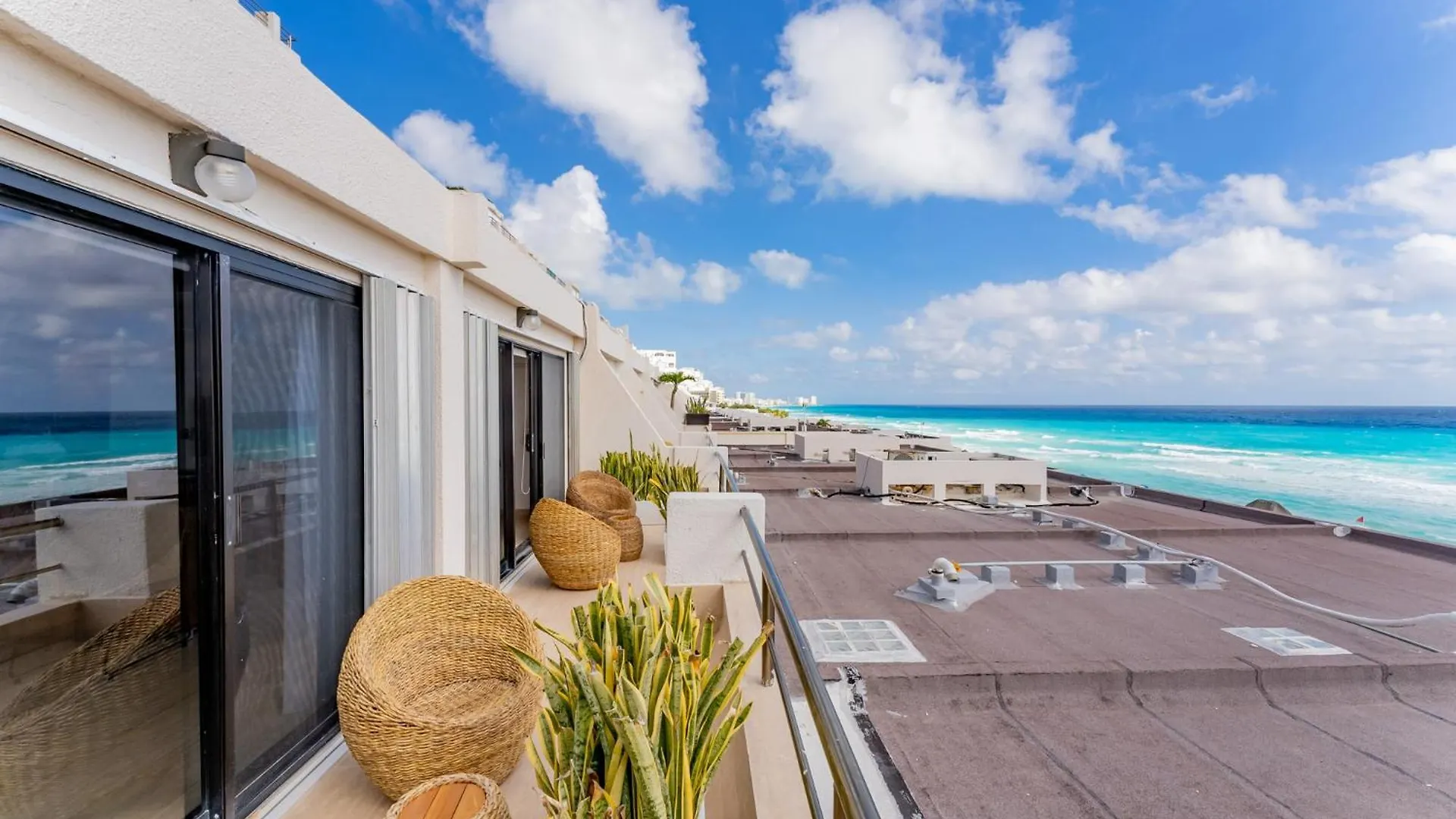 Amazing Caribbean Ocean View At Villas Marlin In Cancún 0*,