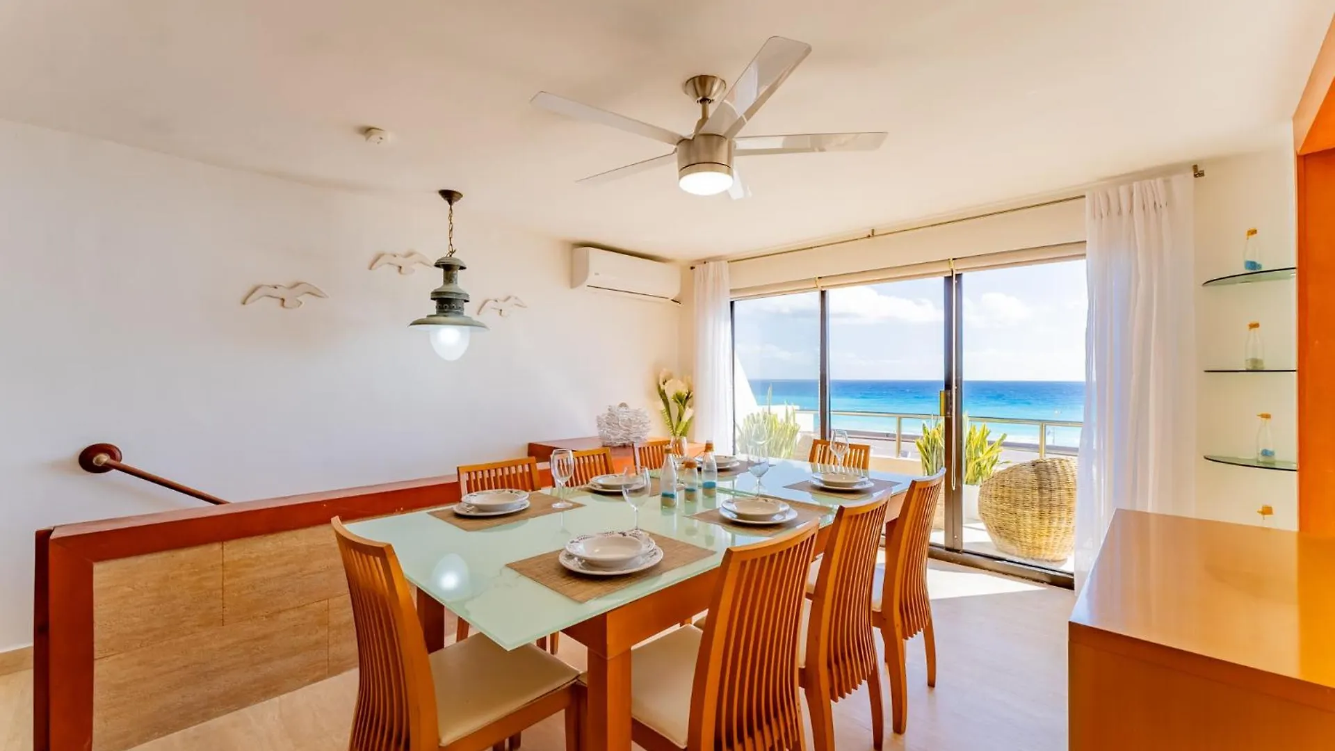 Lägenhet Amazing Caribbean Ocean View At Villas Marlin In Cancún
